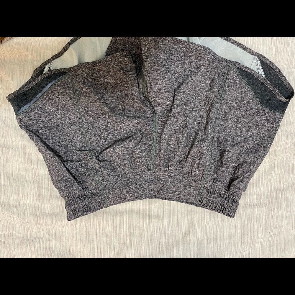 Lululemon gray running shorts